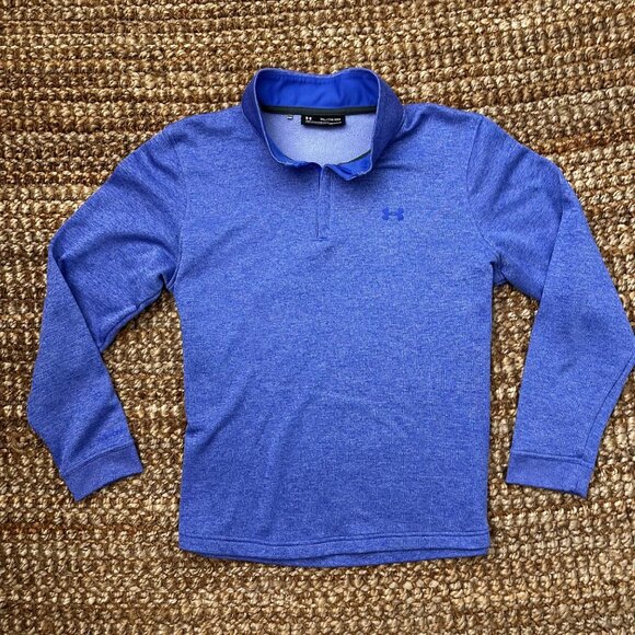 UA Under Armour Fleece Quarter Zip Pullover (Mens 2XL) - Picture 1 of 6